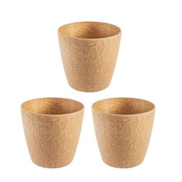 Imagem de 3 un Vaso plantas colmeia decorativo flores G MARROM CLARO - EVO
