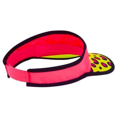 Imagem de Viseira Shark Feline Beach Tênnis - Pink Animal Print