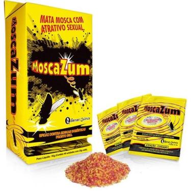 Imagem de Kit Com 5 Sachês Isca Anti Mosca Moscazum Server Química