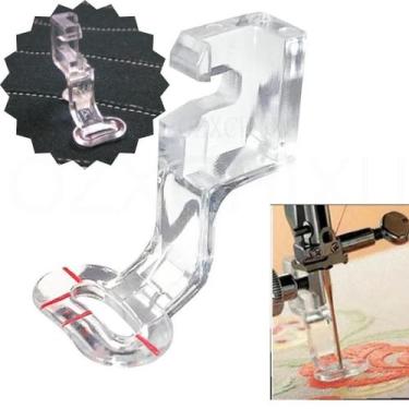 Imagem de sapatilha sapata calcador para bordado bordar maquina domestica janome