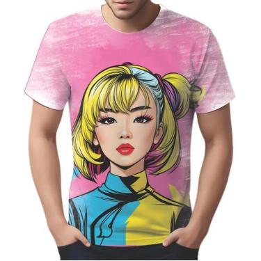 Imagem de Camiseta Camisa Tshirt K-pop Moda Coreana Pop Art Ásia 17 - Enjoy Shop
