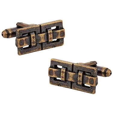 Imagem de Design arquitetônico Cuff-Daddy em tom de bronze oxidado com caixa de apresentação