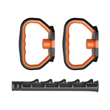 Imagem de Aymzbd Alças de Kettlebell para Anilhas de Peso Pesos Conversor de Halteres com Haste de Conexão Musculação Push up Kettlebell Grips