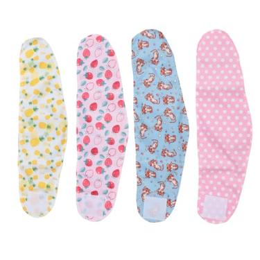 Imagem de Fraldas Laváveis ​​para Cachorro, Faixas Reutilizáveis ​​masculinas para Barriga, 4 Peças, Envoltório Macio para Pós-cirurgia, Treinamento de Cuidados Com Filhotes (XL)