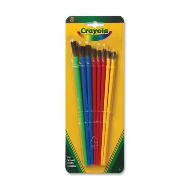 Imagem de Crayola 05-3516 Crayola Arts And Crafts Brush Set 8 Pack