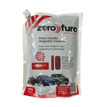 Imagem de Selante Preventivo Contra Furos De Pneus 400ml - Zero Furo - Unidade