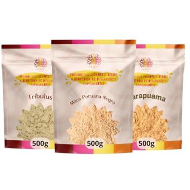 Imagem de Kit Performance Masculina, Maca Peruana, Trib. e Marapuama | Ca.Nuts