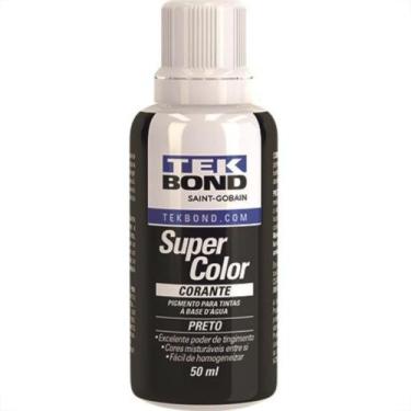 Imagem de Corante Tekbond Preto 50Ml - Kit C/12 Unidades