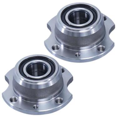 Imagem de PAR CUBO RODA TRASEIRO COM ROLAMENTO 147 PREMIO TIPO UNO SEM ABS 4 FUROS 30MM