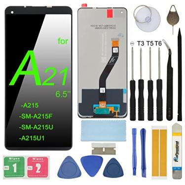 Imagem de Substituição de tela LCD para Samsung Galaxy A21 A215 SM-A215U A215U1 A215F 16.5 cm Display LCD Touch Screen Digitalizador com ferramentas de reparo