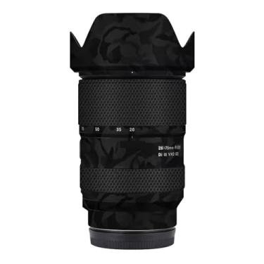 Imagem de Adesivo antiarranhões para câmera Tamron 28-75 mm F2.8 G2 adequado para Sony Mount Camera Protective Wrap Film Body Protector Decalque F/2.8 28-75 2.8 (Shadow Camo Black)