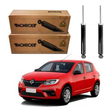 Imagem de Par Amortecedor Traseiro Sandero 1.0 1.6 2014 A 2017 - Monroe