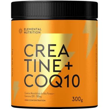 Imagem de Creatina Pura + Coenzima q10-300g em pó - laudo de Pureza 100%.