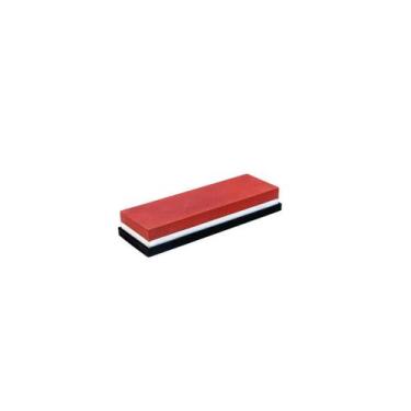 Imagem de Pedra Para Afiar Faca Dupla Face Suprema Brinox 18x6cm 