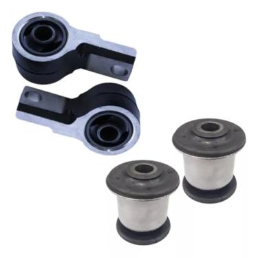 Imagem de KIT 4 BUCHA BANDEJA SUSPENSAO DIANTEIRA FIESTA 08/14 ECO SPORT 08/12 KA 10/13