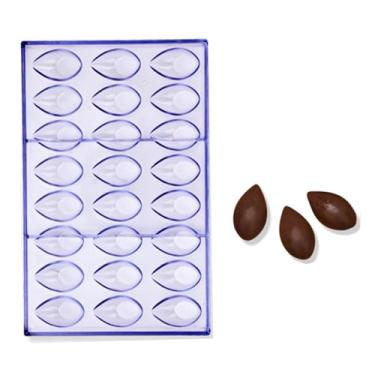 Imagem de Chocolate Bar Maker,Polycarbonate Chocolate Mold,Chocolate Bar Candy Molds plástico,Chocolate Bon Bon Mould DIY Pastry Baking Tool (B)
