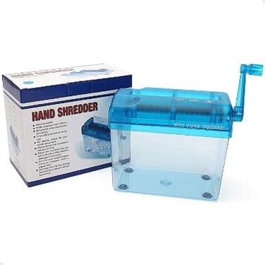 Imagem de Fragmentadora Triturador Picador de Papel Manual Portátil Lorben