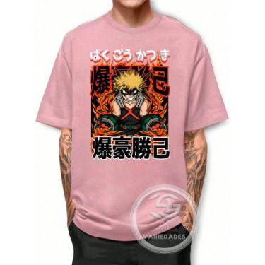 Imagem de Camiseta Boku no Hero Anime Mangá Camiseta  Anime  100% Algodão Malha 