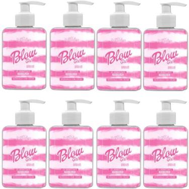 Imagem de 8 Cremes BLOW GIRL Gel Beijável Morango Pélvico Virilha 320ml - Hot Fl