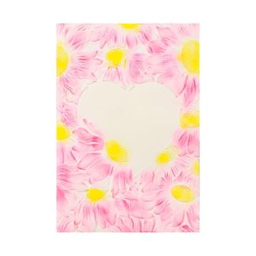 Imagem de BAOFALI Pasta em relevo 3D para fazer cartões de fundo de folhas de coração, texturas plásticas, modelo de pasta em relevo para artesanato em papel, artesanato, casamento, dia dos namorados,