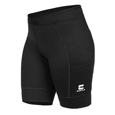 Imagem de Bermuda Organic Compress CURTLO - Feminina, tam. G, cor Preto