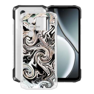 Imagem de HGJTFANY Capa de telefone para Doogee Blade 10 Max (16,7 cm), capa de silicone macio transparente à prova de choque [ultrafina] [antiamarelamento] Capa amortecedora de TPU flexível para Doogee Blade