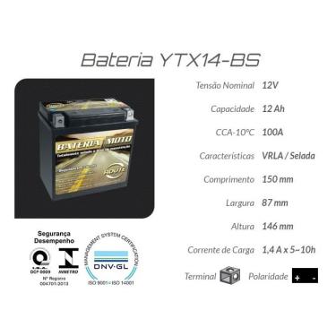 Imagem de Bateria Moto Suzuki Dl1000 V-strom