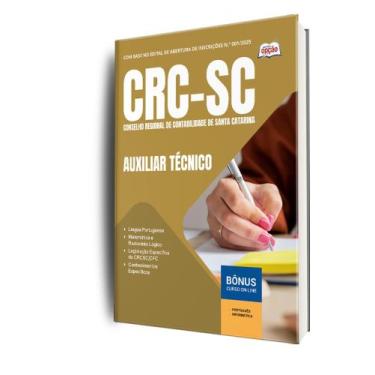 Imagem de Apostila CRC-SC  - Auxiliar Técnico - Apostilas Opção
