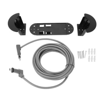 Imagem de Suporte Starlink, Kit de Roteamento de Cabos Starlink Gerenciamento de Cabos de Substituição para Starlink V2 Loja de Acessórios Starlink Multifuncionais para RVs, SUVs, Iates