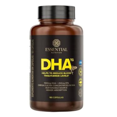Imagem de DHA TG Essential Nutrition – Ômega-3 Ultraconcentrado com 1500mg DHA + 450mg EPA por Dose, 180 Cápsulas, Alta Absorção em Forma Triglicerídeo