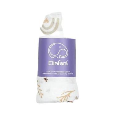 Imagem de Swaddle de Musselina para Bebê Recém-Nascido - 100% Algodão, 2 Camadas