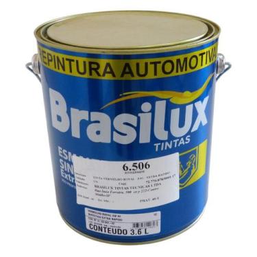 Imagem de Tinta Vermelha Brasilux Royal 3.6L Extra Rápido