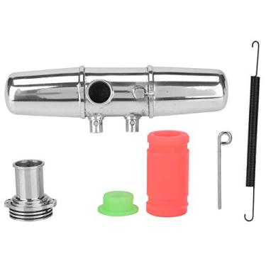 Imagem de 18001p Upgrade Dual Exapa Tubulação de Junto para HPI Savage 4.6/5.9 1/8 RC Car, Parte do de Exaustão de Alto Desempenho