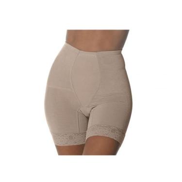 Imagem de Cinta Nova Violão DeMillus 046615 bermuda modeladora, M, Bege