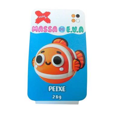 Imagem de Massa De Eva Em Pote De 28g 4 Cores Cada com tema de Animais Make, Pei
