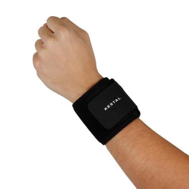 Imagem de Munhequeira Kestal Protetor de Punho Preta-Unissex