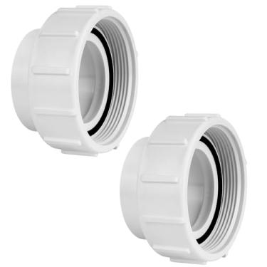 Imagem de Duodyeo Peças de reposição para aquecedor de spa de piscina 42001-0402 para Pen-tair Sta-Rite Max-E-Therm, ETI 400 5 cm Slip Half Union