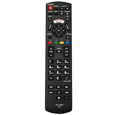 Imagem de Allimity Controle remoto substituído RC1008 para TV LCD LED PANASONIC