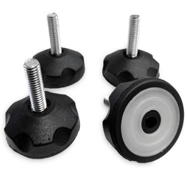 Imagem de Pés Niveladores Emborrachados Para Suportes De Volante Extreme Simraci