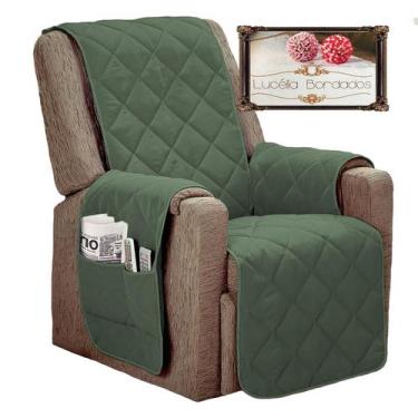 Imagem de Capa protetora para poltrona do papai retratil e reclinavel com fixado
