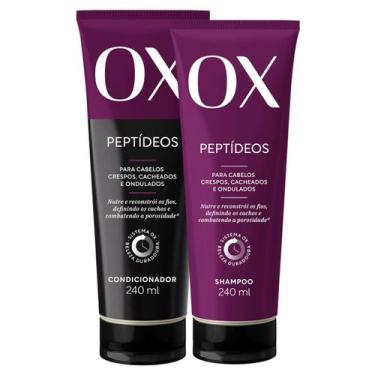 Imagem de Kit Ox Peptídeos Shampoo Condicionador 240Ml - OX COSMÉTICOS
