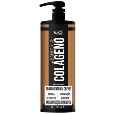 Imagem de Mascara Banho De Colágeno Widi Care Tratamento Reconstrução Capilar Br