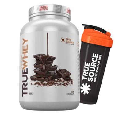 Imagem de True Whey (837g) - Hidrolisado e Isolado, Dark Chocolate, True Source + Coqueteleira Exclusiva