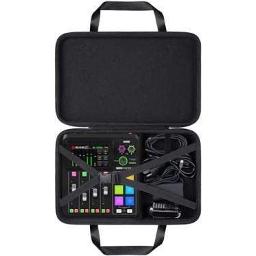 Imagem de khanka Hard Travel Case Substituição Para Rode Rodecaster Duo Integrated Audio Production Studio (Somente Case)