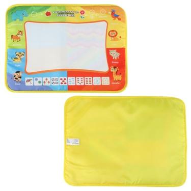 Imagem de 40 X 30cm, Doodle Scribbs Boards Water Desenho Tapete Com 2 Canetas Bagunçam Garotas de bebê Pintando Aprendizado para Colorir e Escrever Tapetes Presentes para Crianças Meninos Meninos Brincando Brinquedos