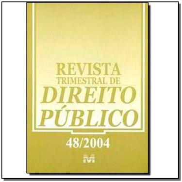 Imagem de Revista trimestral de direito publico ed. 48 - MALHEIROS EDITORES, 3