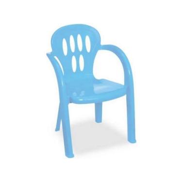 Imagem de Cadeira infantil azul - usual utilidades