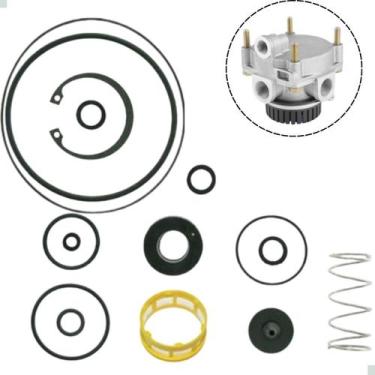 Imagem de Reparo Valvula Rele Freio Knorr Mb 1218/1418/1620 Sc Série 4 - QUINELA