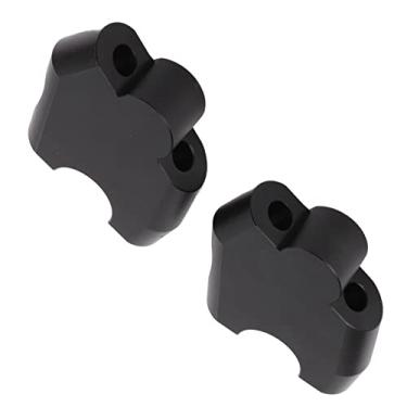 Imagem de aqxreight Substituição de Liga de Alumínio de Alumínio 2PCS Riser Riser para CB500F CB500X 2013 a 2017 Black (Preto)