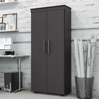 Imagem de Armário Multiuso 2 Portas 1 Gaveta Advantage Batrol Móveis Black